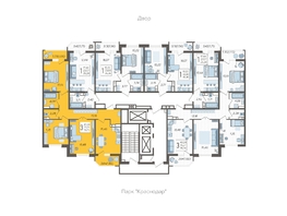 Продается 3-комнатная квартира ЖК Ural (Урал), 78.75  м², 9521820 рублей