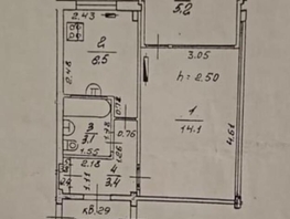 Продается 1-комнатная квартира Карла Либкнехта ул, 32  м&sup2;, 14700000 рублей