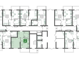 Продается 1-комнатная квартира ЖК Флора, 3 этап литера 5, 34.2  м&sup2;, 11794100 рублей
