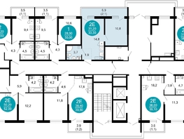 Продается 1-комнатная квартира ЖК Лестория, дом 3, 33.3  м&sup2;, 14640988 рублей