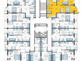 Продается 2-комнатная квартира ЖК Зеленодар, литера 7, 67.2  м&sup2;, 8016000 рублей