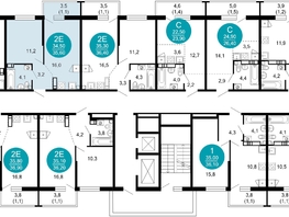 Продается 1-комнатная квартира ЖК Лестория, дом 2, 35.7  м&sup2;, 16510080 рублей