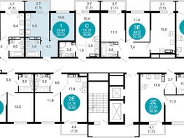 Продается 1-комнатная квартира ЖК Лестория, дом 3, 29.5  м&sup2;, 15314645 рублей