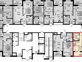 Продается 1-комнатная квартира ЖК Ботаника Хиллс, лит 1, 31.92  м&sup2;, 8539000 рублей