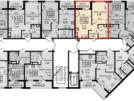 Продается 1-комнатная квартира ЖК Ботаника Хиллс, лит 1, 35.08  м&sup2;, 10868000 рублей