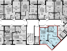 Продается 1-комнатная квартира ЖК Ботаника Хиллс, лит 1, 39.18  м&sup2;, 12053000 рублей