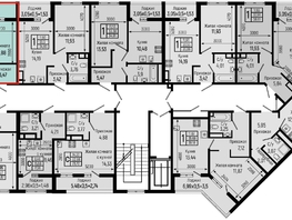 Продается 1-комнатная квартира ЖК Ботаника Хиллс, лит 1, 36.9  м&sup2;, 9474000 рублей