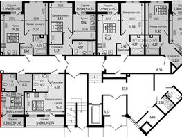 Продается 1-комнатная квартира ЖК Ботаника Хиллс, лит 1, 39.35  м&sup2;, 9086000 рублей