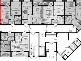 Продается 1-комнатная квартира ЖК Ботаника Хиллс, лит 1, 37.43  м&sup2;, 8730000 рублей