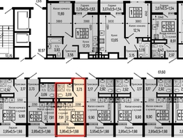 Продается Студия Спортивный кв-л, 16.71  м&sup2;, 6585600 рублей