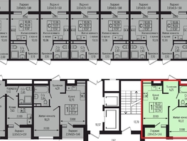 Продается 1-комнатная квартира ЖК Ботаника Хиллс, лит 3, 32.34  м&sup2;, 9877280 рублей
