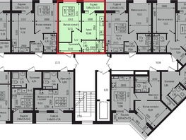 Продается 1-комнатная квартира ЖК Ботаника Хиллс, лит 3, 34.91  м&sup2;, 7769000 рублей