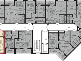 Продается 1-комнатная квартира ЖК Ботаника Хиллс, лит 3, 39.34  м&sup2;, 10112000 рублей