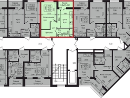 Продается 1-комнатная квартира ЖК Ботаника Хиллс, лит 3, 35.56  м&sup2;, 7827000 рублей