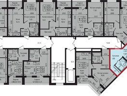 Продается Студия ЖК Ботаника Хиллс, лит 3, 24.95  м&sup2;, 6738000 рублей