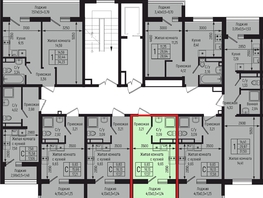 Продается Студия ЖК Ботаника Хиллс, лит 3, 17.37  м&sup2;, 5983620 рублей
