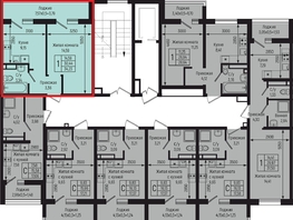Продается 1-комнатная квартира ЖК Ботаника Хиллс, лит 3, 34.23  м&sup2;, 7784000 рублей