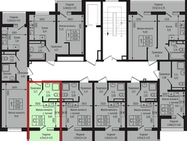 Продается Студия ЖК Ботаника Хиллс, лит 3, 17.38  м&sup2;, 5987760 рублей