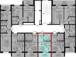 Продается Студия ЖК Ботаника Хиллс, лит 3, 17.37  м&sup2;, 5897640 рублей