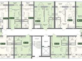 Продается 1-комнатная квартира ЖК Цитрус, литер 1, 37.85  м&sup2;, 7497275 рублей