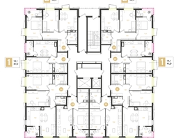Продается 2-комнатная квартира ЖК РИДЗ, литер 5, 58.3  м&sup2;, 10628090 рублей