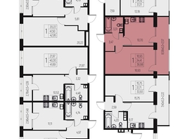 Продается 1-комнатная квартира ЖК Атаманский сад, литер 1, 36.98  м&sup2;, 6102000 рублей
