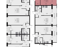 Продается 1-комнатная квартира ЖК Атаманский сад, литер 1, 37.57  м&sup2;, 4509000 рублей
