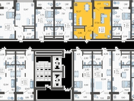 Продается 1-комнатная квартира ЖК Кислород, корпус 15, 38.11  м&sup2;, 13601459 рублей