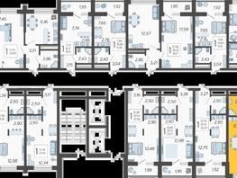 Продается 2-комнатная квартира ЖК Кислород, корпус 14, 42.99  м&sup2;, 14358660 рублей