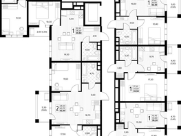 Продается 3-комнатная квартира ЖК Кипарис, литер 6, 86.2  м&sup2;, 24153240 рублей