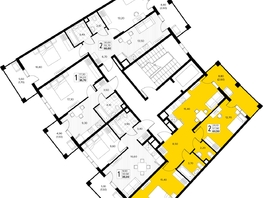 Продается 2-комнатная квартира ЖК Кипарис, литер 8, 60.5  м&sup2;, 18452500 рублей
