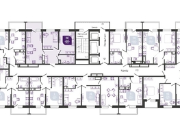 Продается 2-комнатная квартира ЖК Улыбка, литера 2, 56.2  м&sup2;, 7860516 рублей