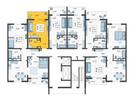 Продается Студия ЖК Горный квартал, литера 3, 26.4  м&sup2;, 8964200 рублей