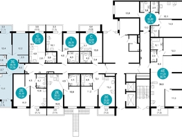 Продается 2-комнатная квартира ЖК Лестория, дом 5, 61.5  м&sup2;, 21509614 рублей