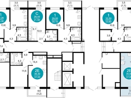Продается 1-комнатная квартира ЖК Флора, 4 этап, 37.4  м&sup2;, 12701453 рублей
