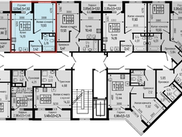 Продается 1-комнатная квартира ЖК Ботаника Хиллс, лит 1, 34.83  м&sup2;, 10616000 рублей