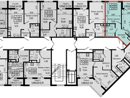 Продается 1-комнатная квартира ЖК Ботаника Хиллс, лит 1, 38.61  м&sup2;, 11692000 рублей