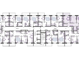 Продается 3-комнатная квартира ЖК Улыбка, литера 1, 68  м&sup2;, 8458660 рублей