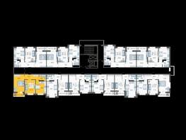 Продается 2-комнатная квартира ЖК Смородина, литера 20, 51.79  м&sup2;, 6732700 рублей