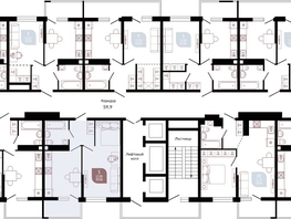 Продается 1-комнатная квартира ЖК Отражение, 2 очередь литера 3, 40.4  м&sup2;, 5810683 рублей