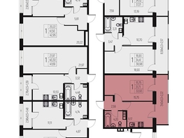 Продается 1-комнатная квартира ЖК Атаманский сад, литер 1, 33.93  м&sup2;, 4852000 рублей