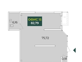 Продается Универ. помещ Кирилла Россинского ул, 82.79  м&sup2;, 18213800 рублей