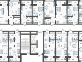 Продается 2-комнатная квартира ЖК Кислород, корпус 8, 50.76  м&sup2;, 17141900 рублей