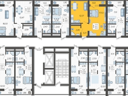 Продается 1-комнатная квартира ЖК Кислород, корпус 13, 38.1  м&sup2;, 12714000 рублей