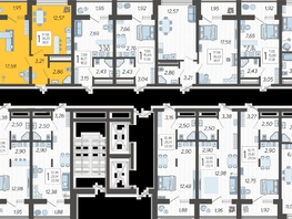 Продается 1-комнатная квартира ЖК Кислород, корпус 14, 38.17  м&sup2;, 13699213 рублей