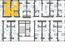 Продается 1-комнатная квартира ЖК Кислород, корпус 11, 38.02  м&sup2;, 12648800 рублей