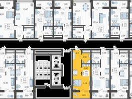 Продается Студия ЖК Кислород, корпус 15, 22.86  м&sup2;, 9082278 рублей