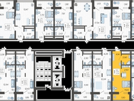 Продается Студия ЖК Кислород, корпус 15, 23.28  м&sup2;, 9295704 рублей