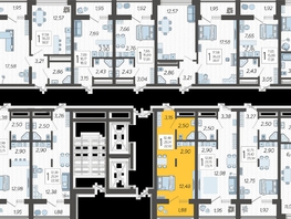 Продается Студия ЖК Кислород, корпус 14, 22.92  м&sup2;, 9151956 рублей