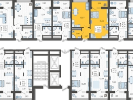Продается 1-комнатная квартира ЖК Кислород, корпус 8, 38.05  м&sup2;, 14686650 рублей